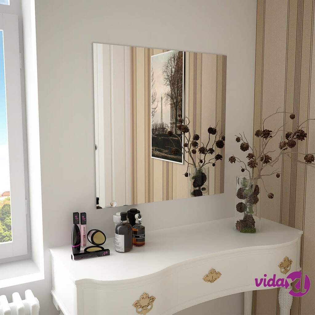 vidaXL Wall Mirror 70x70 cm Square Glass