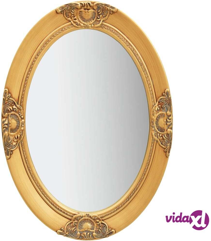 vidaXL Wall Mirror Baroque Style 50x70 cm Gold