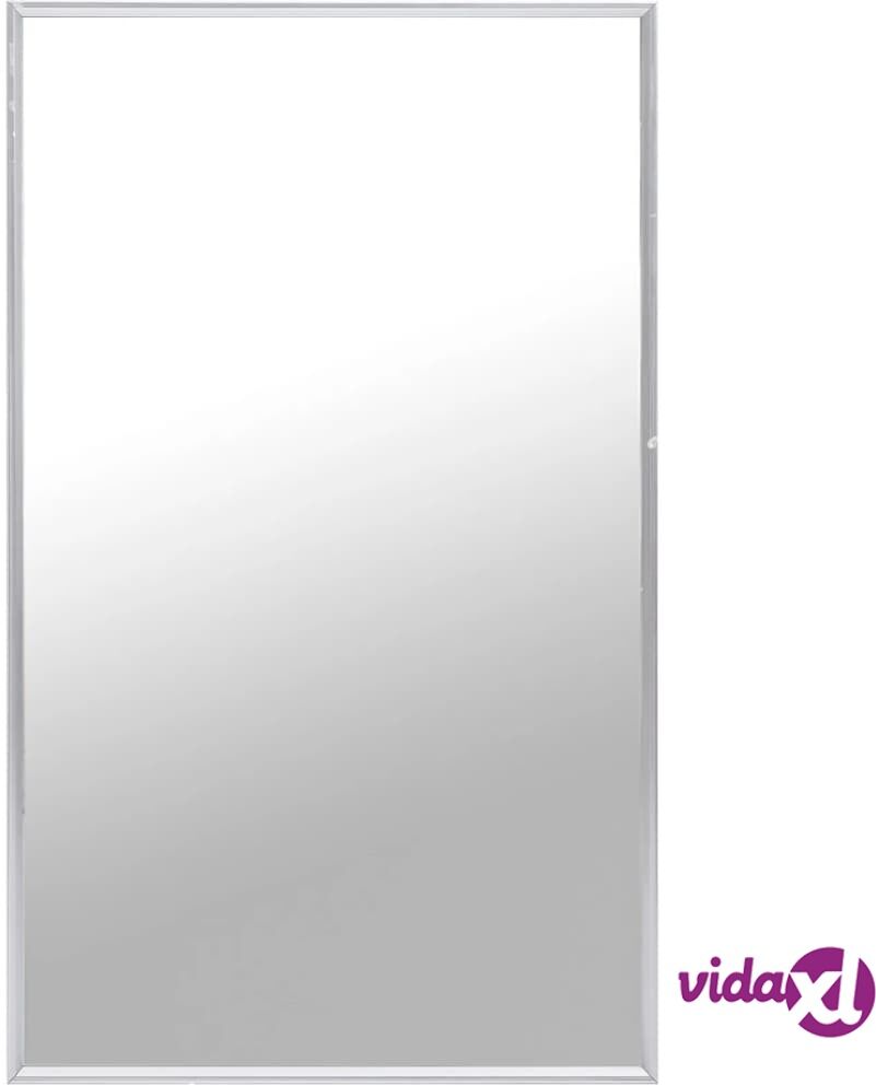 vidaXL Mirror Silver 100x60 cm