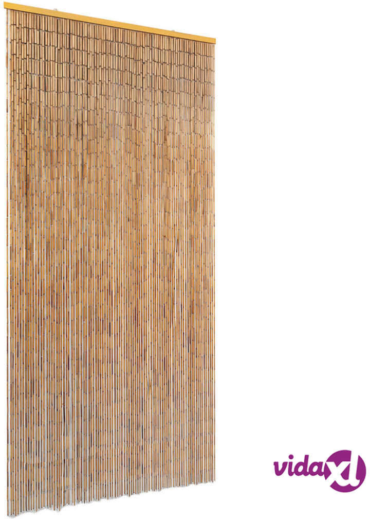 vidaXL Insect Door Curtain Bamboo 90x220 cm