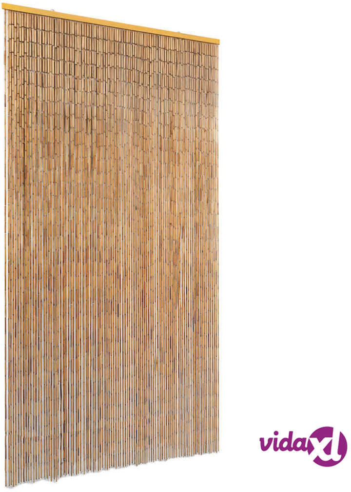 vidaXL Insect Door Curtain Bamboo 100x220 cm