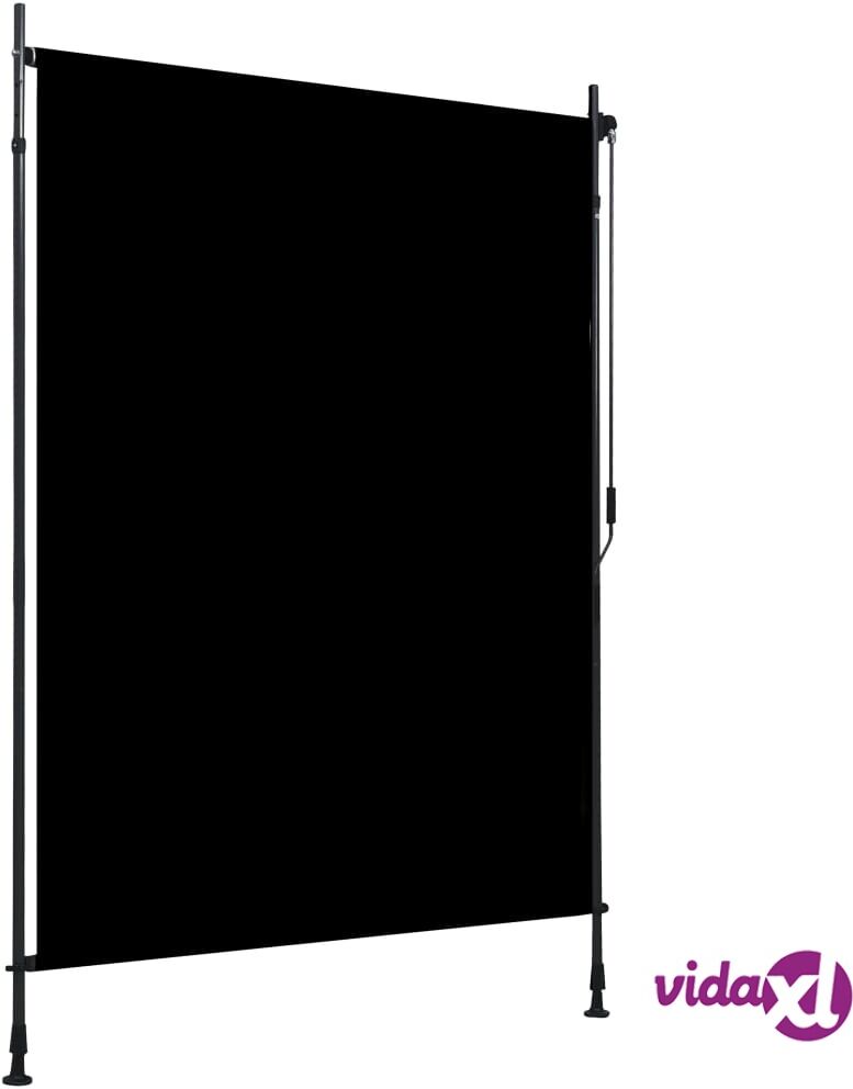 vidaXL Outdoor Roller Blind 150x270 cm Anthracite