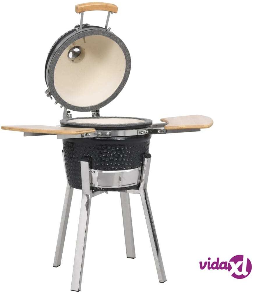 vidaXL Kamado Barbecue Grill Smoker Ceramic 81 cm