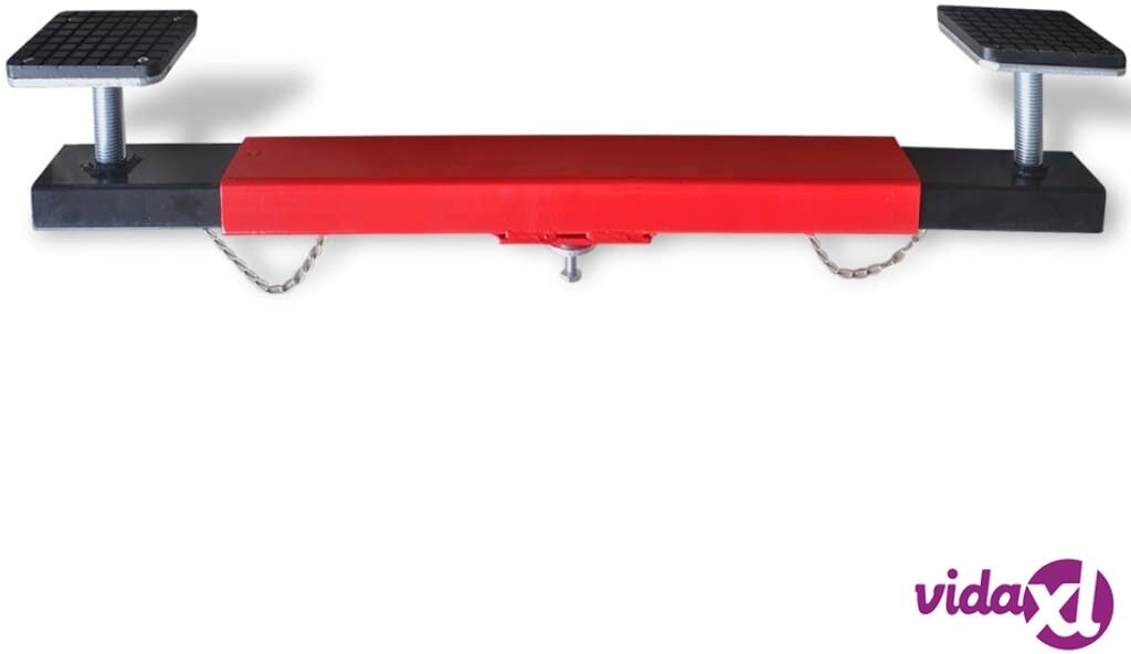 vidaXL Cross Beam Adapter 2 Ton Red