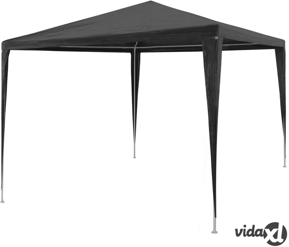 vidaXL Party Tent 3x3 m PE Anthracite