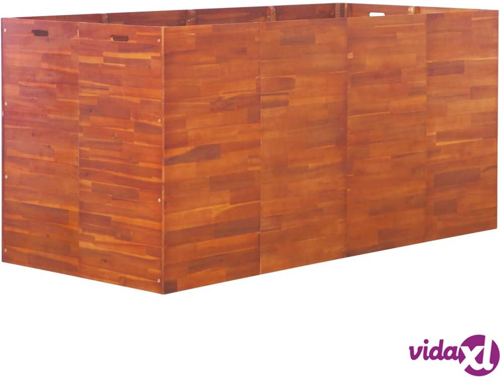 vidaXL Garden Raised Bed Acacia Wood 200x100x100 cm