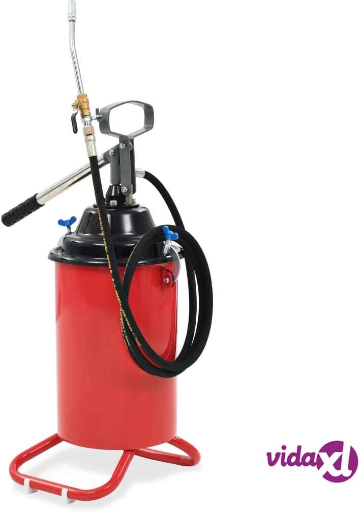 vidaXL Hand-Operated Grease Pump 12 L