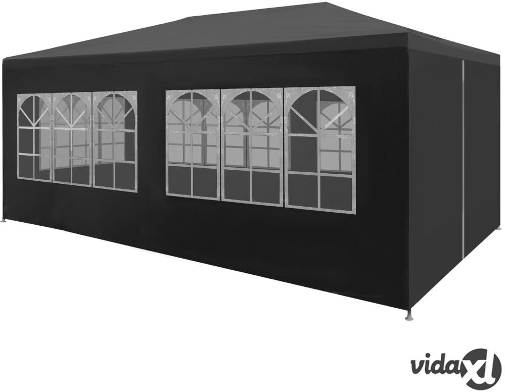 vidaXL Party Tent 3x6 m Anthracite