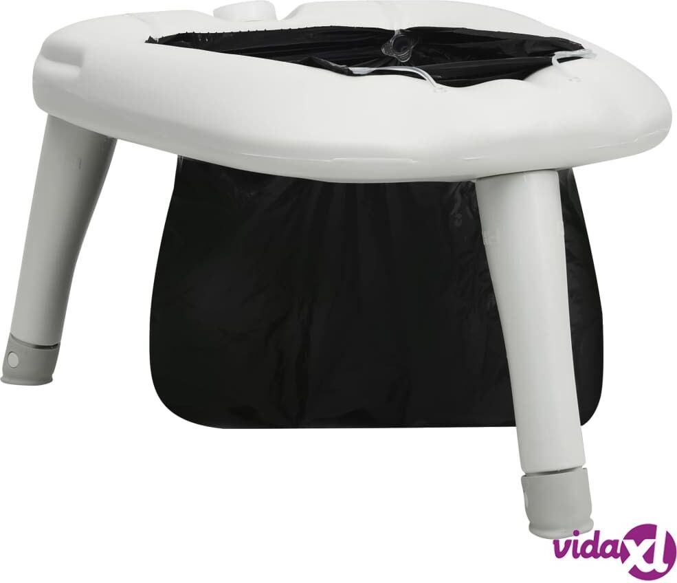 vidaXL Camping Toilet with Bags 200 kg