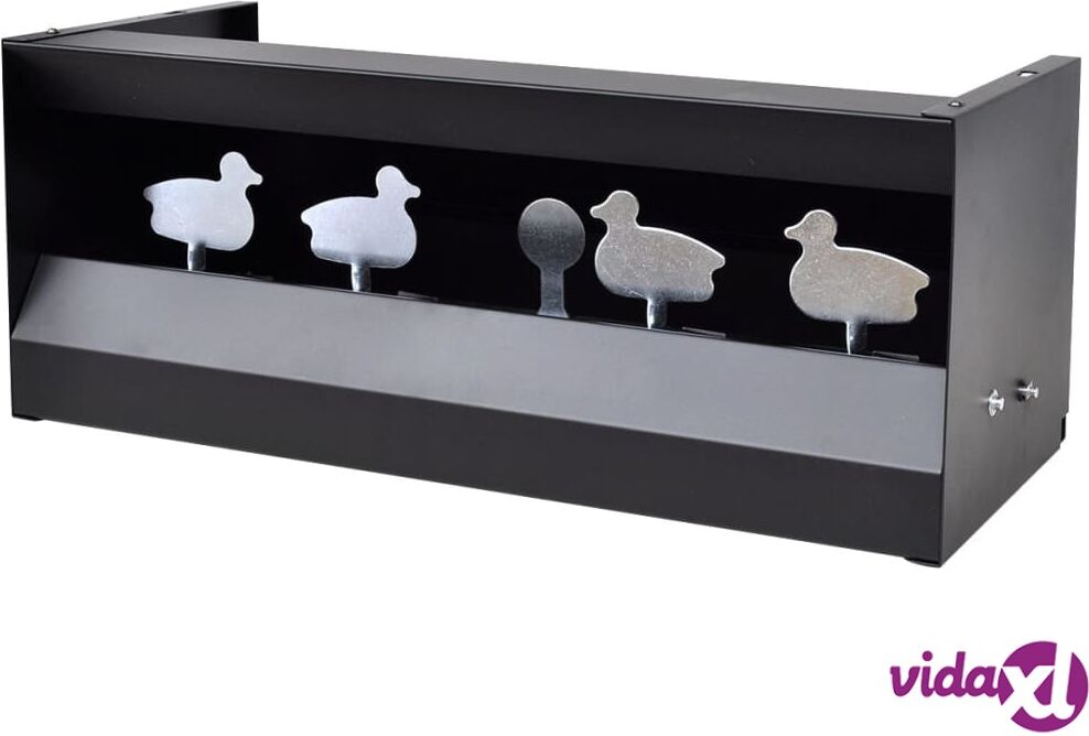 vidaXL Magnetic Knockdown Pellet Catcher Shooting Target Duck Design