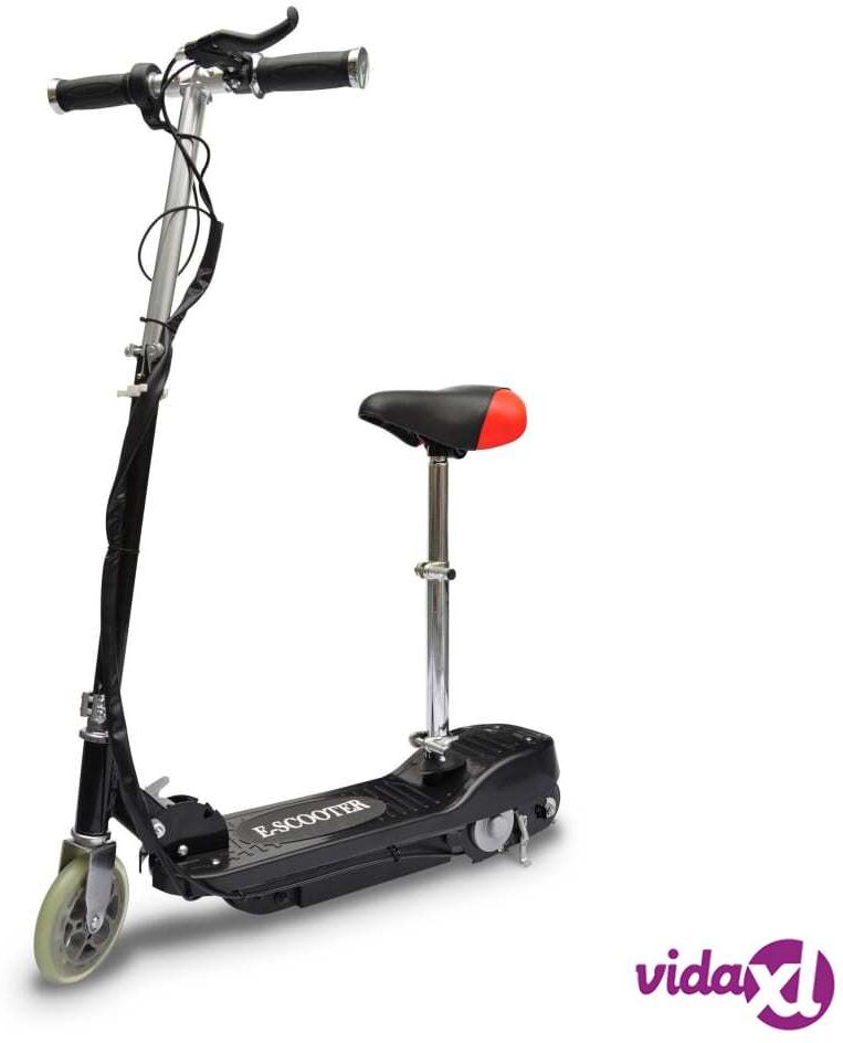 vidaXL Electric Scooter with Seat 120 W Black