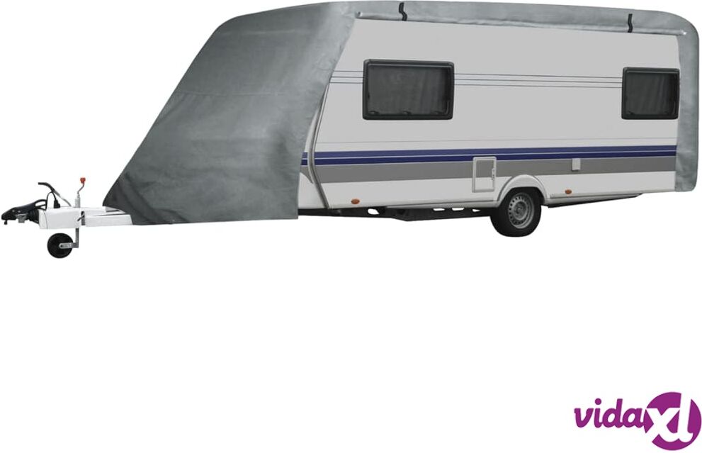 vidaXL Caravan Cover Grey S