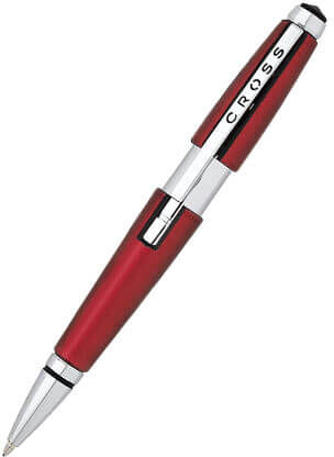 Cross Edge Rollerball Gel Ink Pen - Red