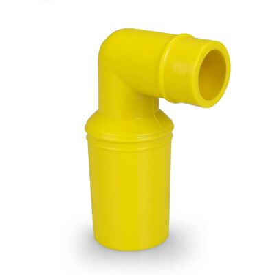 Trotec VQuick-luchtinlaat-hoekstuk rubber voor 38 mm slang Trotec VQuick-luchtinlaat-hoekstuk rubber voor 38 mm slang