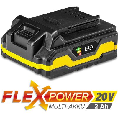 Trotec Extra accu Flexpower 20V 2,0 Ah Trotec Extra accu Flexpower 20V 2,0 Ah