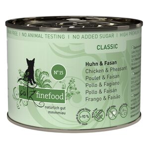 Catz Finefood 6 x 200 g pour chat - poulet, faisan