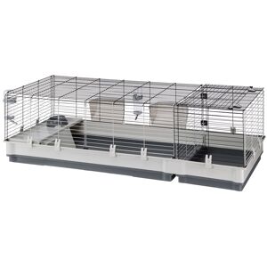 ferplast Cage Plaza 160 pour lapin et rongeur - L 162 x l 60 x H 50 cm