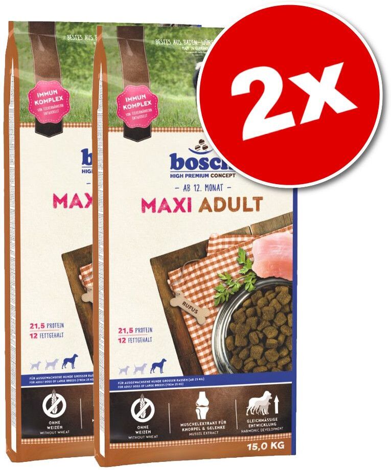 Bosch High Premium concept Lot de croquettes pour chien bosch - Medium Junior (2 x 7,5 kg)