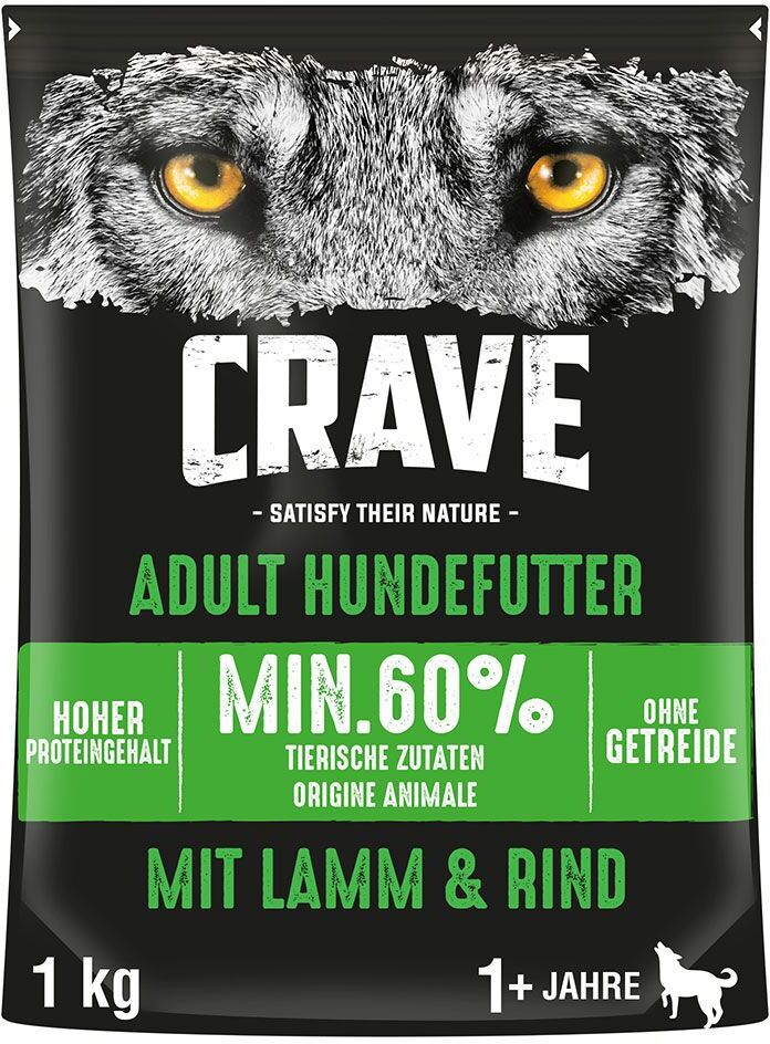 Crave Adult agneau, bœuf pour chien - 11,5 kg