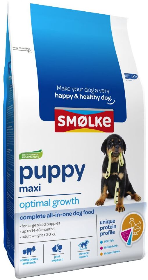 Smolke Puppy Maxi pour chiot - 12 kg