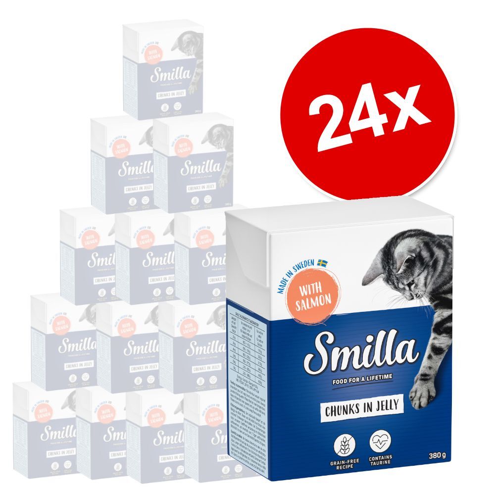 Smilla Lot Smilla Bouchées en sauce ou en gelée 24 x 370 / 380 g - bœuf en...