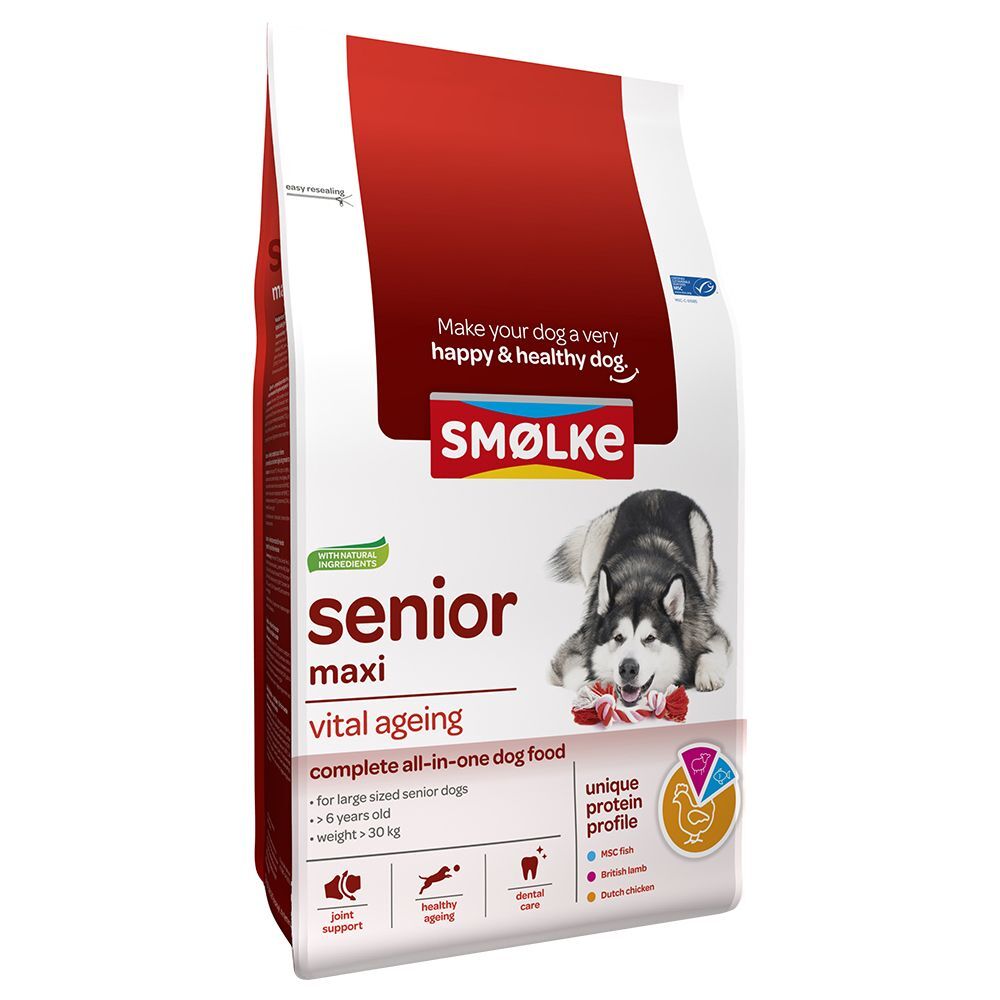 Smolke Smølke Senior Maxi pour chien - 12 kg