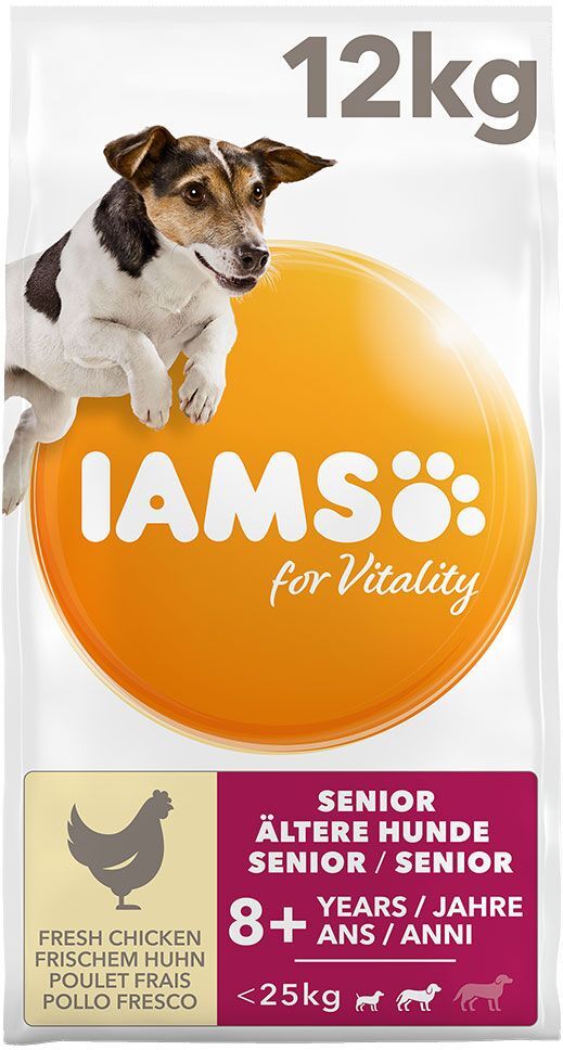 IAMS for Vitality Senior & Mature Small Medium poulet pour chien - 2...