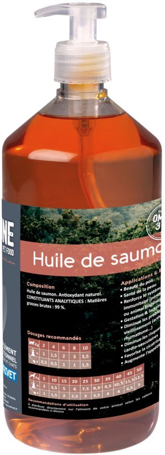 Nutrivet Huile de saumon Nutrivet Inne - 1 L