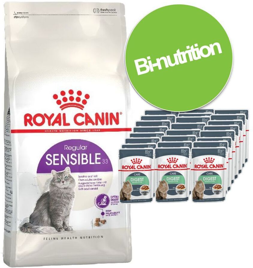 Royal Canin Breed Pack bi-nutrition : croquettes + sachets Royal Canin - British...