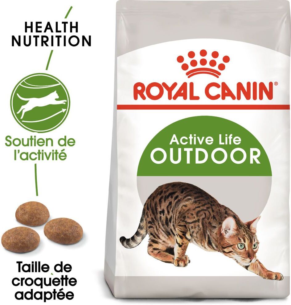 Royal Canin Active Life Outdoor pour chat - 2 x 10 kg