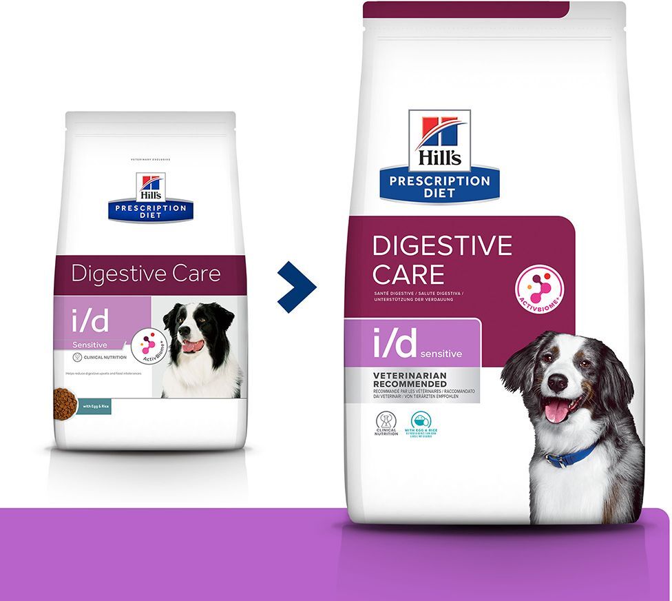 Hill's Prescription Diet i/d Sensitive Digestive Care œuf, riz pour...