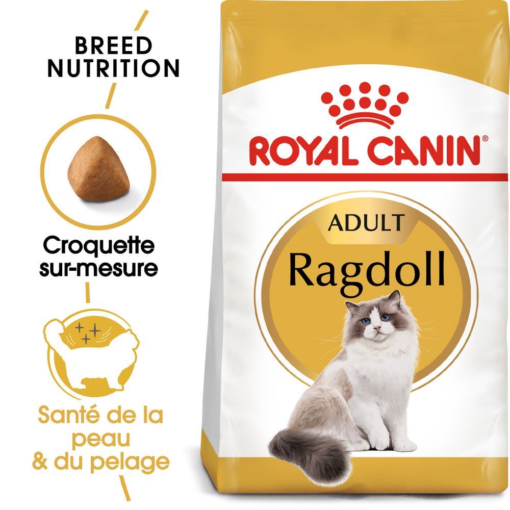 Royal Canin Breed Royal Canin Ragdoll Adult pour chat - 2 x 10 kg