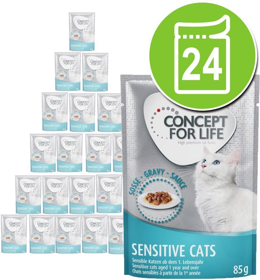 Concept for Life Lot Concept for Life 24 x 85 g pour chat - Kitten en gelée