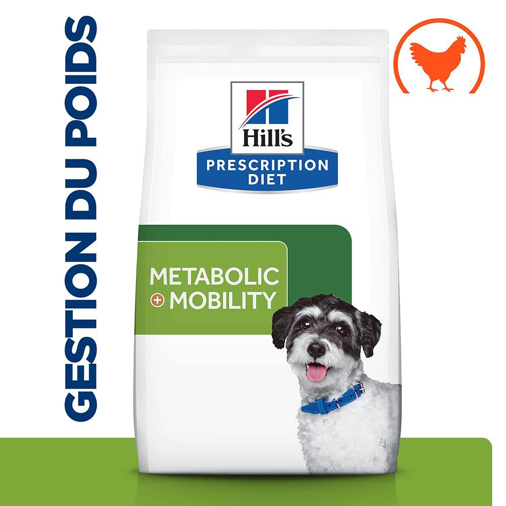 Hill's Prescription Diet Metabolic + Mobility Mini pour chien - 6 kg