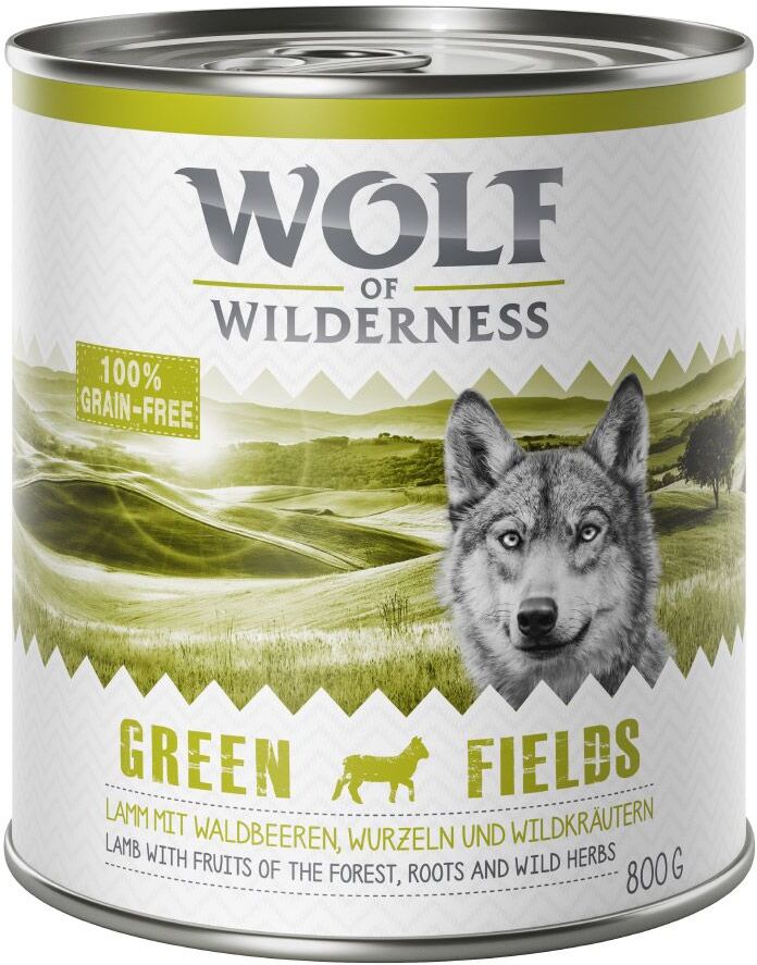 Wolf of Wilderness 6 x 800 g pour chien - NOUVEAU : White Infinity,...