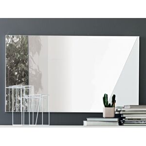 Mobistoxx Miroir LIZZO 140 cm blanc brillant