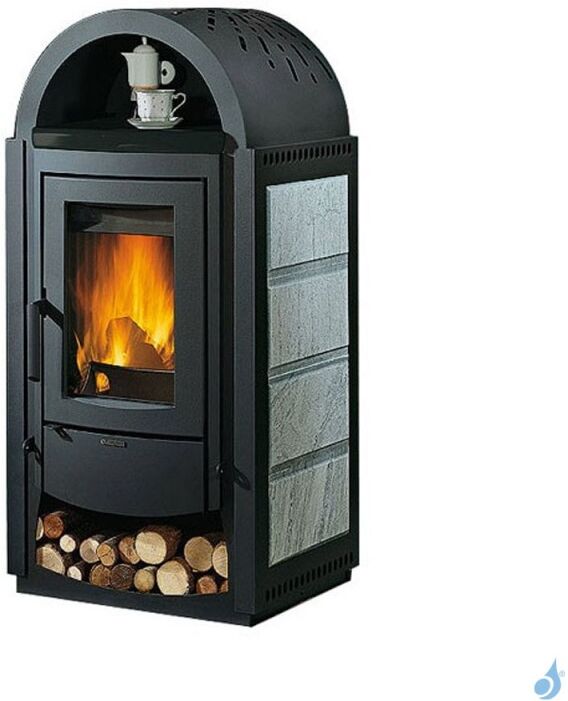 La Nordica Extraflame Poêle à bois La Nordica Svezia New BII Puissance 10.6kW A+