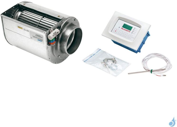 Palazzetti Kit ventilateur 850 m3/h avec unité de contrôle pour cheminée à bois Palazzetti