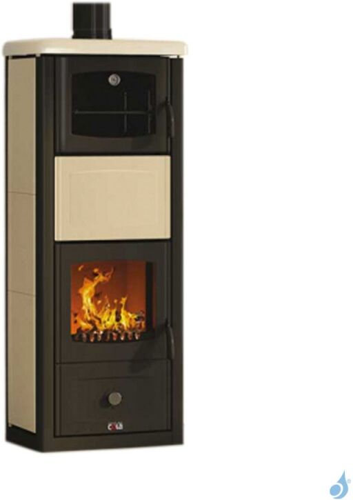 Anselmo Cola Poêle à bois avec four de cuisson Anselmo Cola Arianna Puissance 10.2kW