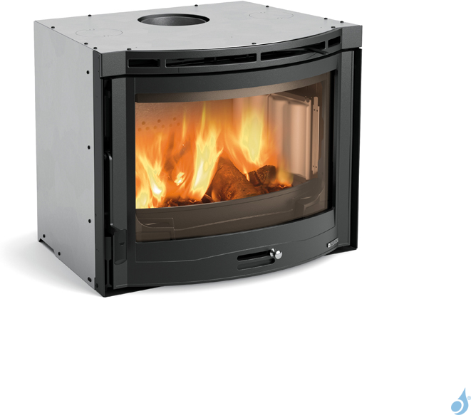 La Nordica Extraflame Insert à bois ventilé La Nordica Inserto 70 4.0 Tondo Ventilato Puissance 7.8kW A