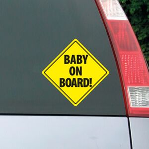 Ambiance-sticker Sticker auto Plaque Baby on board