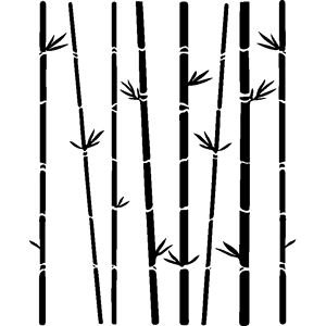 Ambiance-sticker Sticker bambou en lots