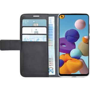 Azuri Wallet Samsung Galaxy A21s Book Case Magnétique Noir