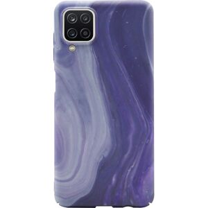 BlueBuilt Purple Marble Hard Case Samsung A12 Back Cover