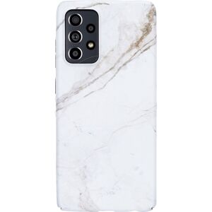 BlueBuilt White Marble Hard Case Samsung Galaxy A52s Back Cover