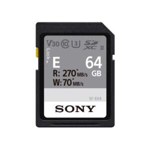 Sony SD UHS-II série SF-E 64 Go carte mémoire