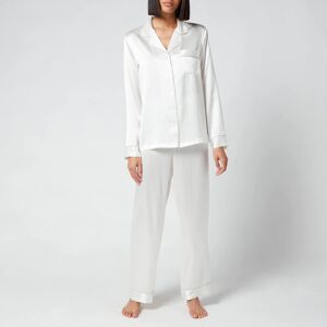 ESPA Home Freya Silk Pyjamas - Pearl White - XL
