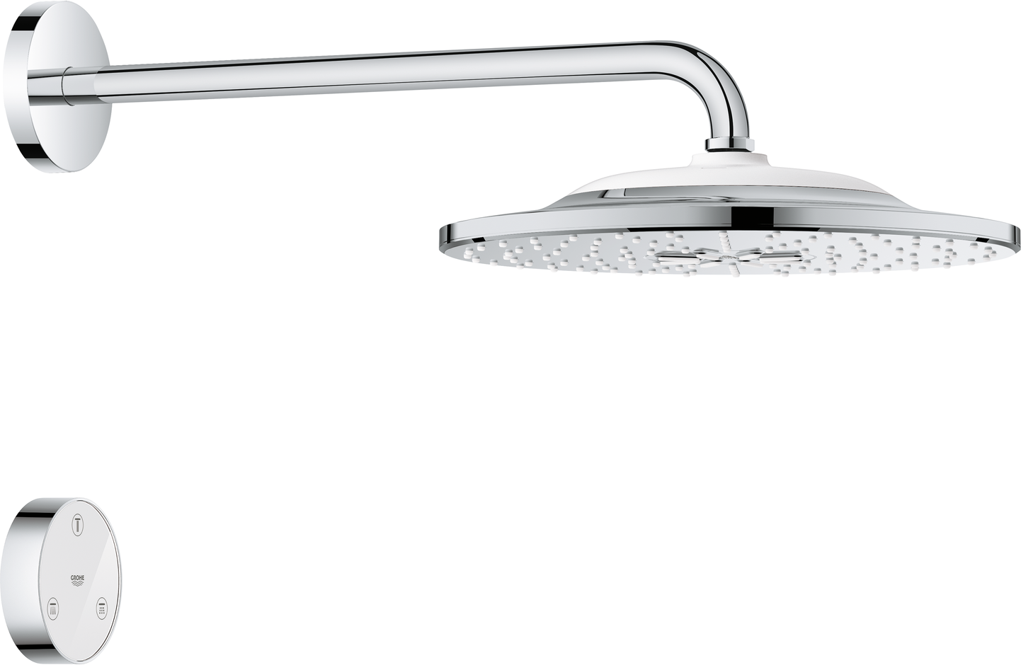 GROHE Rainshower SmartConnect - Ensemble douche de tête Rainshower SmartConnect 310 chrome