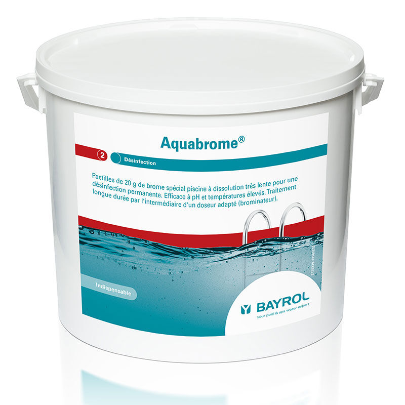 Bayrol Aquabrome Bayrol - brome lent Quantité - 10 kg (2 seaux de 5 kg)