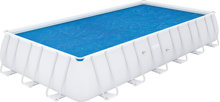 Bestway Bâche à bulles pour piscine Bestway rectangulaire Modèle - Piscine rectangulaire 6,71 x 3,66m ou 7,32 x 3,66m